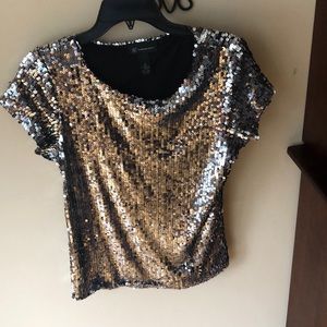 Sparkly I-N-C shirt